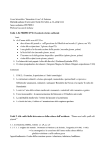 Liceo Scientifico ``Benedetto Croce`` di Palermo PROGRAMMA