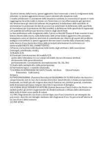 1)Lettura attenta della traccia, ipotesi aggiuntive: fase trasversale a