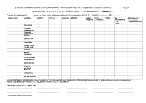 Allegato C – Adozioni Secondaria