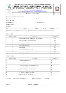 iscrizione esami ECDL - Liceo Volta