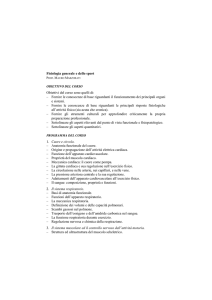 Fisiologia generale e dello sport