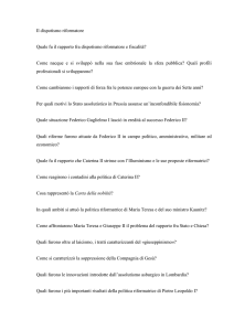 24. Il dispotismo riformatore