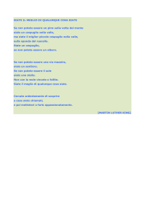 Martin Luther King – “SIATE IL MEGLIO DI