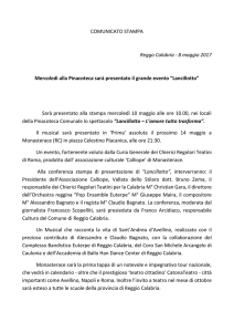 8 maggio 2017 Mercoledì alla Pinacoteca sarà