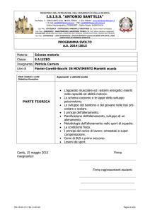 classe 3^l - ISISS Antonio SANT`ELIA
