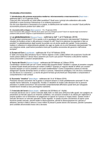 Programma presuntivo incontri economia 2016