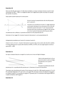 Esercizio 10-11-15-16-17 - e-Learning