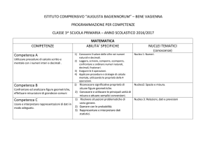 matematica classe 3ª - scarica - Istituto Comprensivo Bene Vagienna