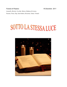 Canto: Te al centro del mio cuore - Parrocchia S. Lucia di Prata di