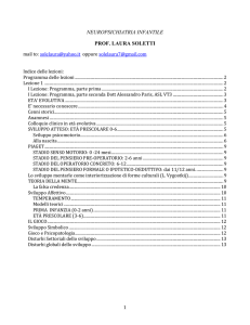 Lezione 3 settembre prof.ssa Soletti