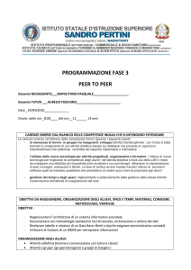 scheda di programmazione peer-to-peer