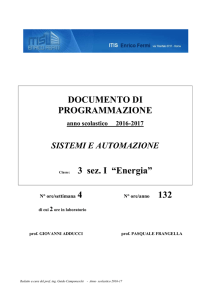 sistemi e automazione