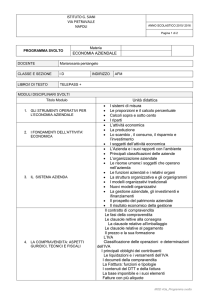 prima - d economia aziendale