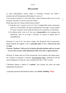Introduzione all`idealismo e l`arte in Schelling