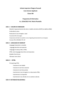 UdA 2 – LINGUaggi di markup - Istituto Superiore Statale “PITAGORA”