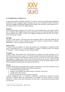 Tumore della prostata e testicolo