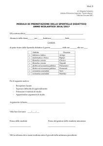 Mod. B Al Dirigente Scolastico Istituto d`Istruzione Superiore “Nostro