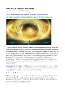 COSCIENZAefisicaquantistica