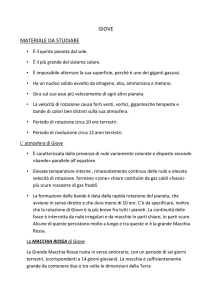 Giove DA STUDIARE - Istituto San Giuseppe Lugo