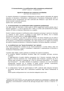 relazione