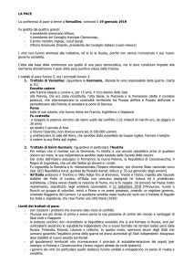 I trattati di pace