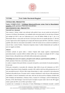 Piano di attività - Università di Bologna