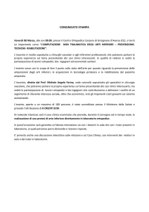 COMUNICATO STAMPA - Corpora Ortopedia