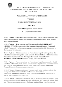 programma / vienna / - / bus / 3 - Liceo Leonardo Da Vinci