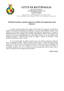 Leggi - Comune di Battipaglia
