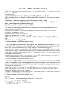 circuiti elettrici in corrente continua