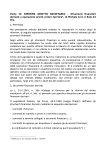 Parte II- RIFORMA DIRITTO SOCIETARIO