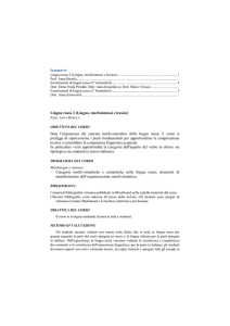 Esercitazioni di lingua russa (2° triennalisti)