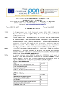 SCUOLA SECONDARIA DI PRIMO GRADO STATALE “O