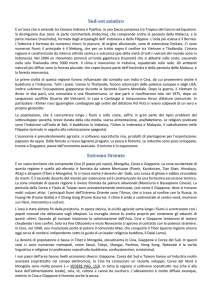 Sud-est asiatico ed Estremo oriente