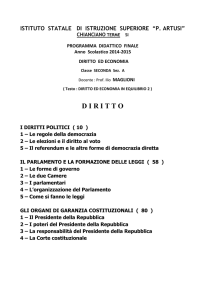istituto statale di istruzione superiore “p. artusi” chianciano