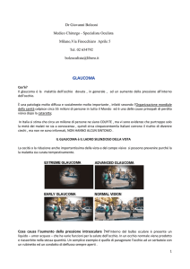 Il glaucoma - Amica Card