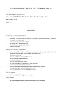 1A EDUCAZIONE FISICA femminile