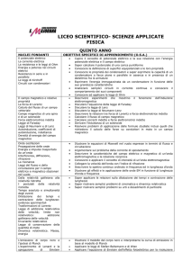 Fisica liceo scientifico e scienze applicate