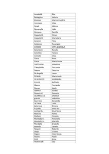 Elenco docenti classe 3