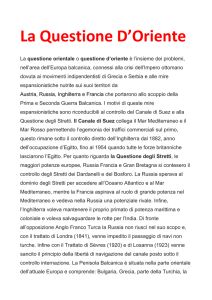 La Questione D`Oriente