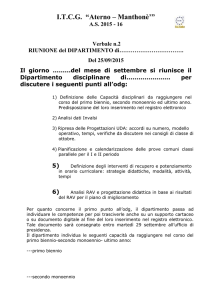 AS 2015 - 16 Verbale n.2 RIUNIONE del - Aterno
