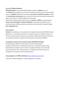 Guadagnare con l`affiliate Marketing stima cifre