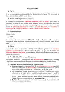 appunti di filosofia-romanticismo