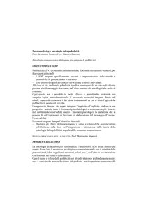 Neuromarkeing e psicologia della pubblicità