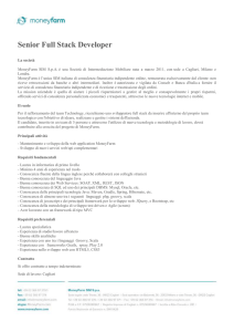 Senior Full Stack Developer - Corsi