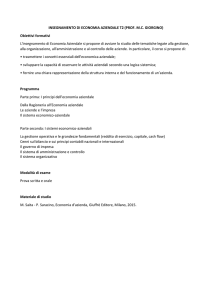 Economia Aziendale T2 - e-Learning