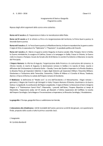 V A Storia e geografia 2015 - 2016