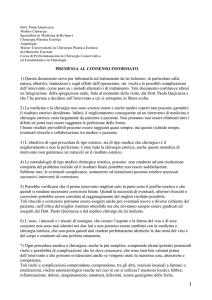 Dott. Paolo Queirazza Medico Chirurgo Specialista in Medicina