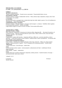 classe 1° sperimentale linguistico