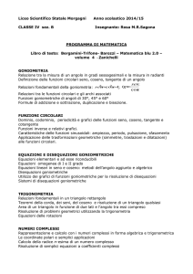matematica - Liceo Morgagni